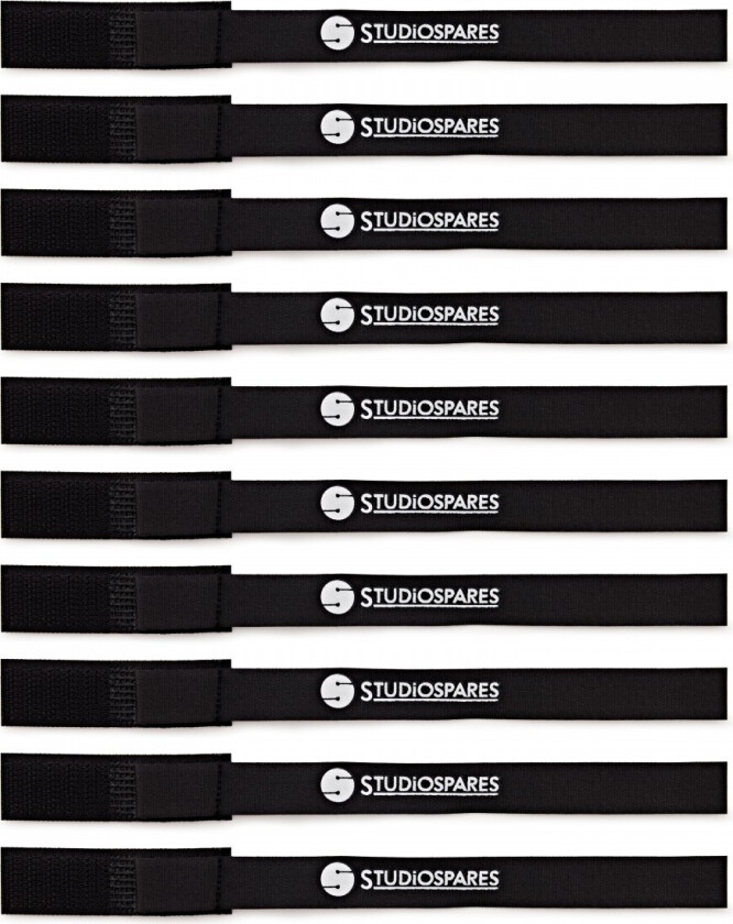 Bilde av Hook & Loop Retainer Cable Ties (10-pack) by Studiospares