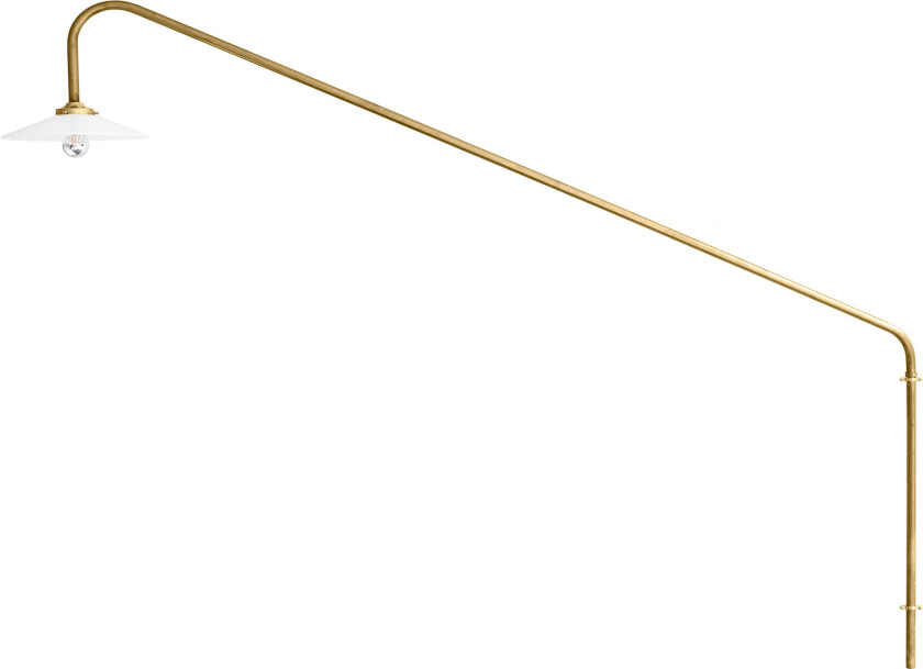 Hanging Lamp N°1 Brass - Vägglampor - Muller Van Severen - Gull