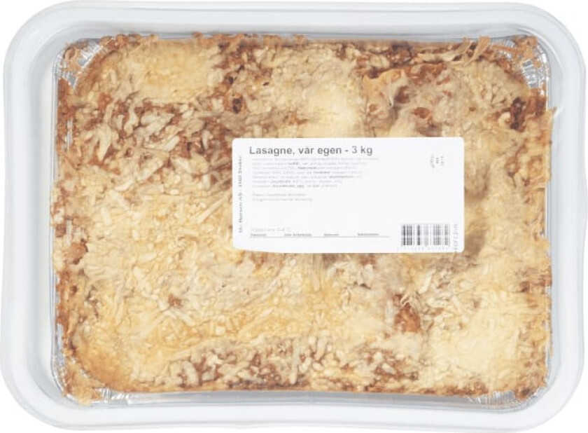 Lasagne Vår Egen 3kg Matbørsen