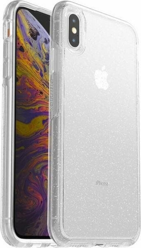 Symmetry iPhone XS Max deksel klar stardust 33781