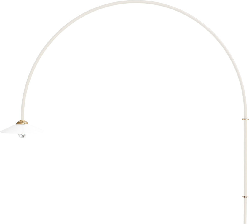 Hanging Lamp N°3 Ivory - Vägglampor - Muller Van Severen - Beige,Hvit