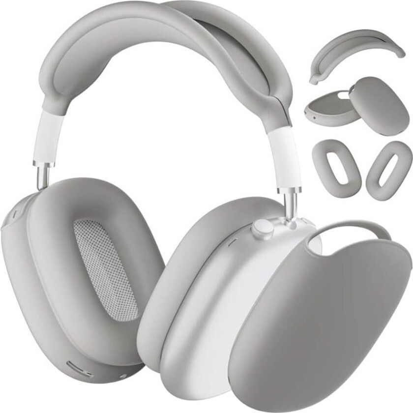 Silikondeksel til Apple AirPods Max hodetelefoner - Grey