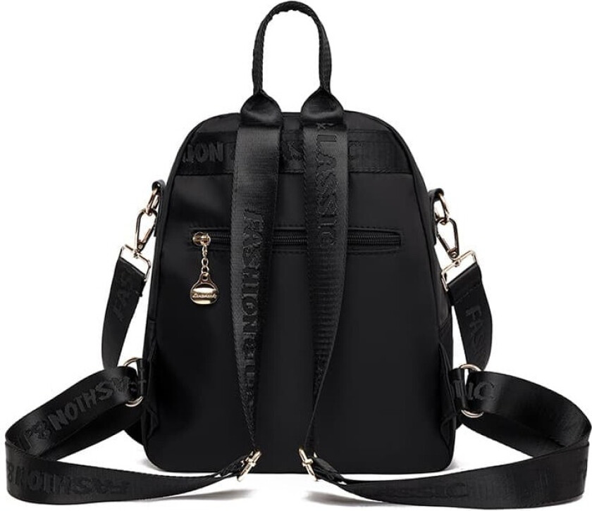 Allsidig Oxford-ryggsekk - Kan konverteres til skulder- og crossbody-veske