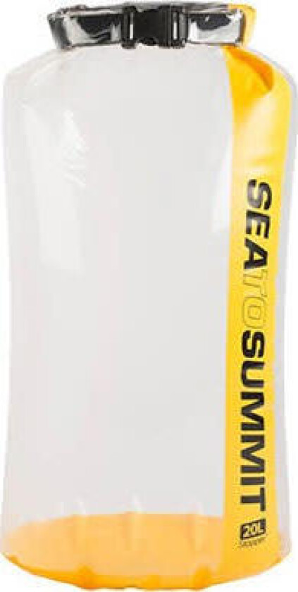 Sea To Summit Clear Stopper Dry Bag 20l Yellow
