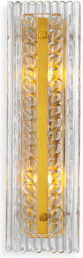 Luciene vegglampe antikk messing