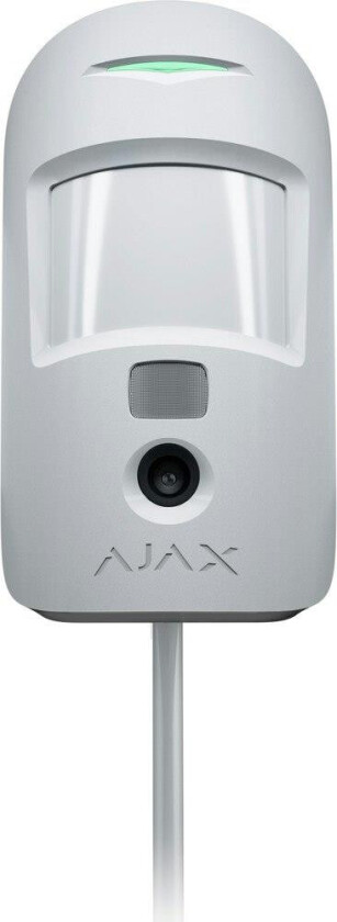 Superior MotionCam Fibra - Hvit kablet innendørs bevegelsessensor (med fotoverifisering)