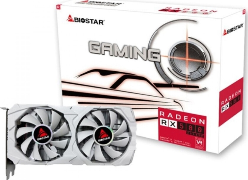 Radeon Rx 580 8Gb White D5 Grafikkort