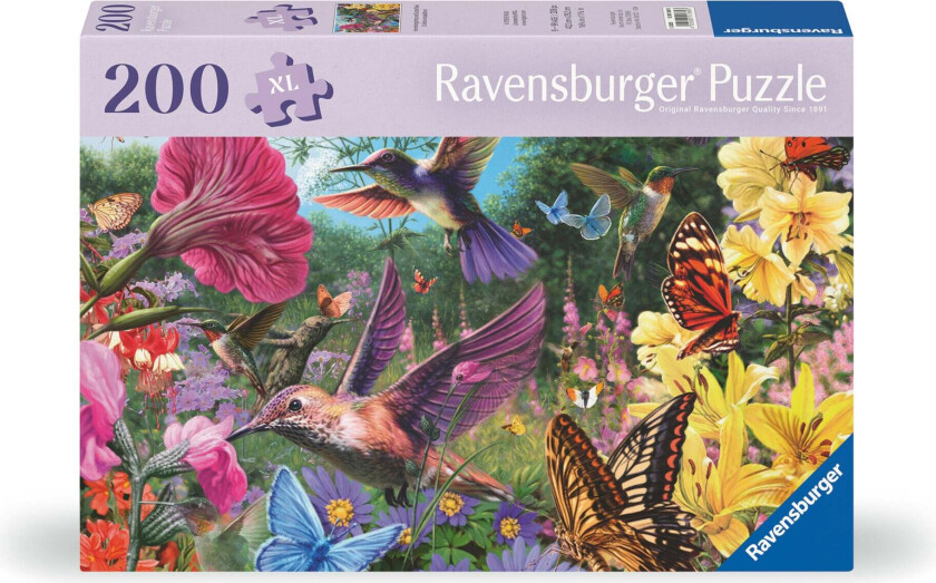 Puslespill 200 Kolibri Ad Ravensburger