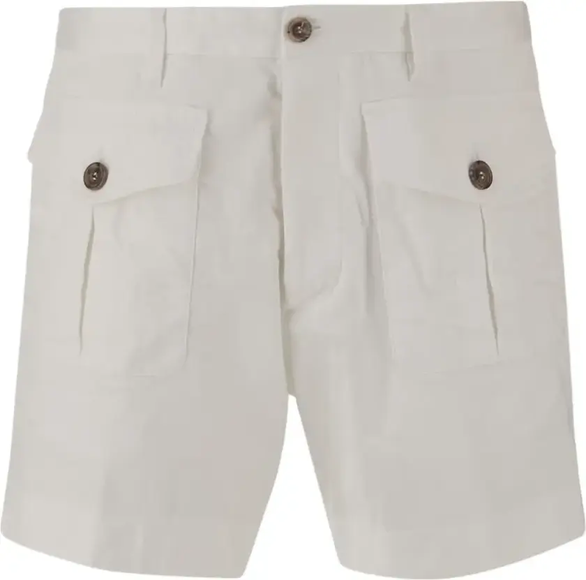 Herre, Shorts, Hvit, M