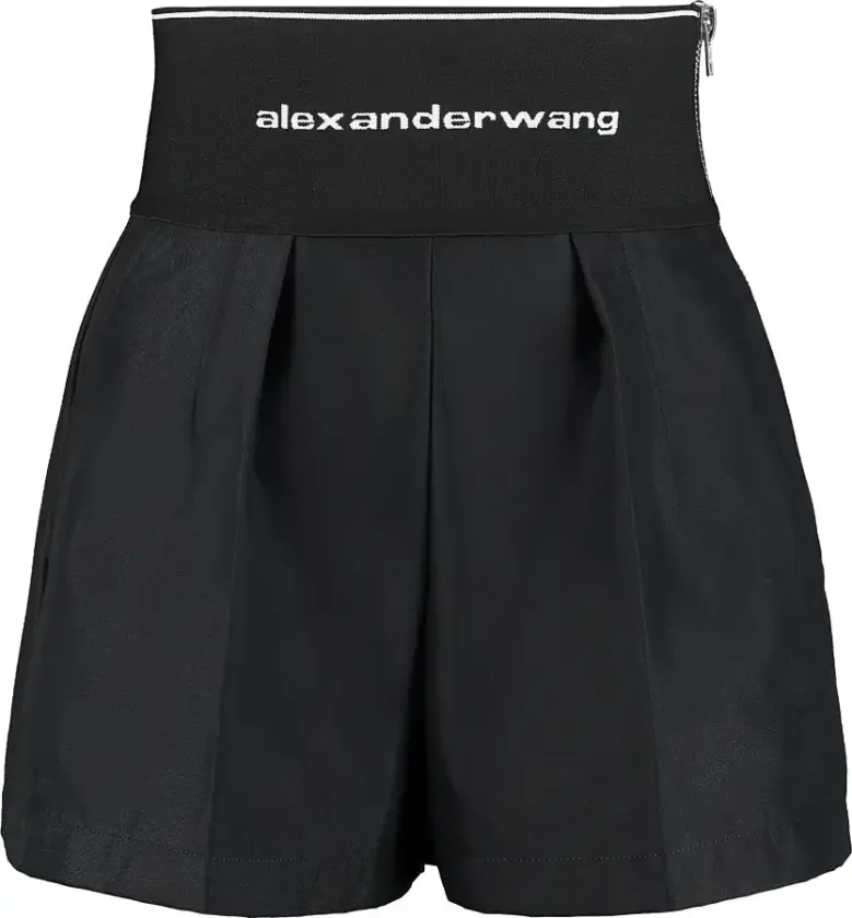 Alexander Wang, Dame, Shorts, Svart, 3XS