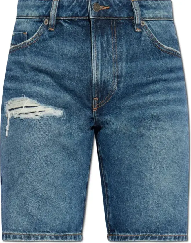 Herre, Shorts, Blå, W33