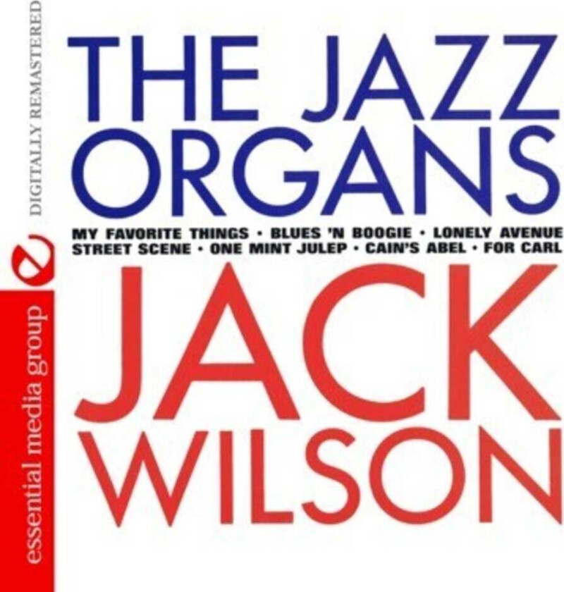 Jack Wilson Jazz Organs CD