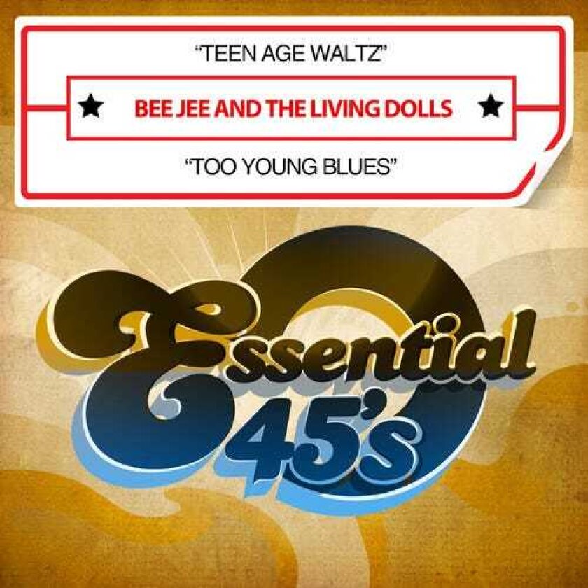 Bee Jee & Living Dolls Teen Age Waltz / Too Young Blues CD