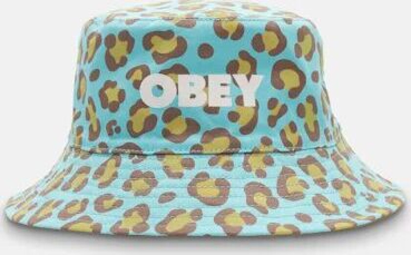 Obey Bøttehatt – Leopard Reversible Svart Male One size