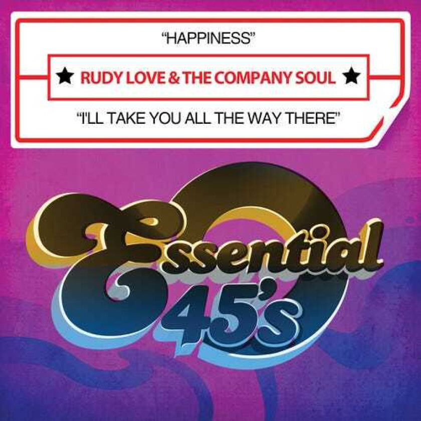 Rudy Rudy Love Happiness / I'll Take You All Way There CD