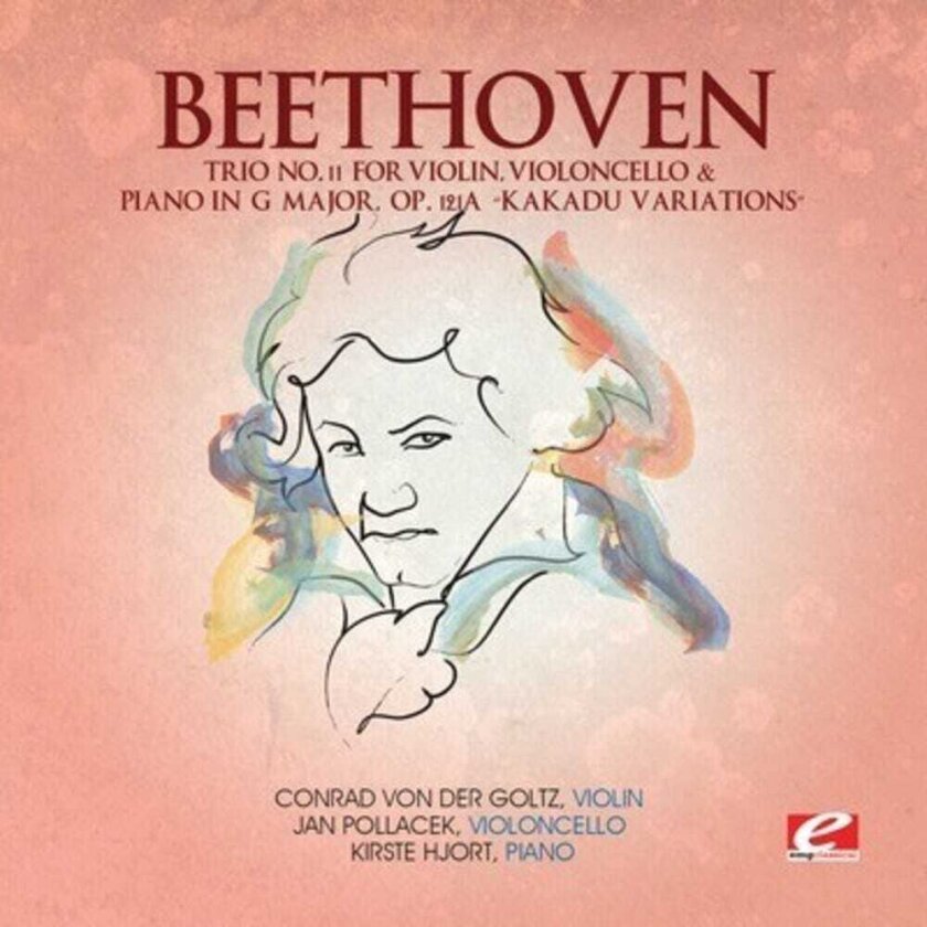 Trio 11 Violin Violoncello Piano In G Major CD