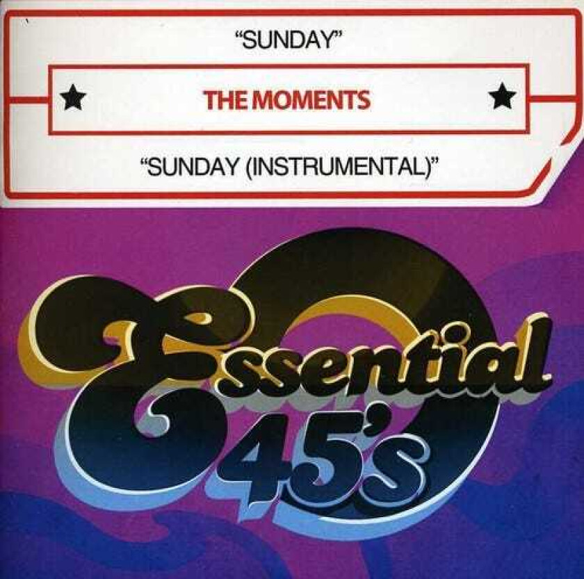 The Moments Sunday CD