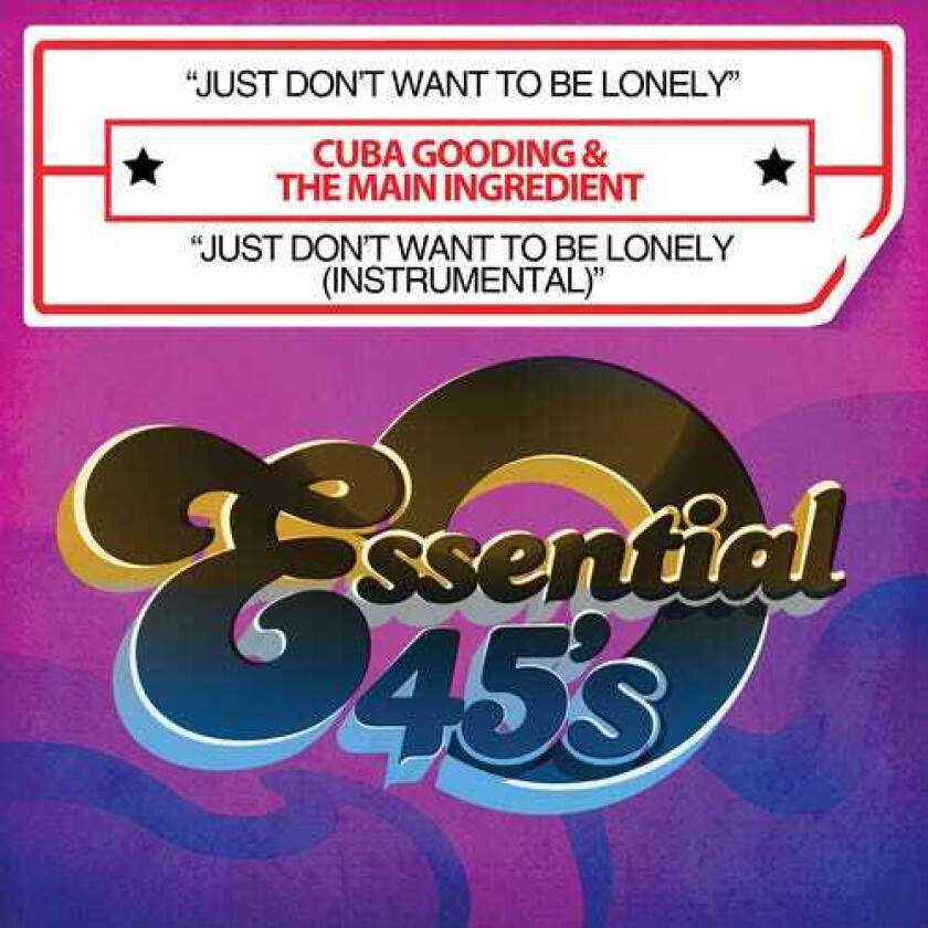 The Main Ingredient Just Don't Want To Be Lonely CD