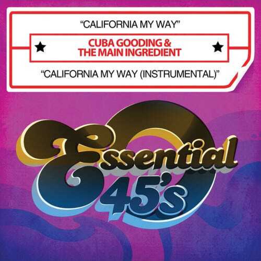 The Main Ingredient California My Way CD