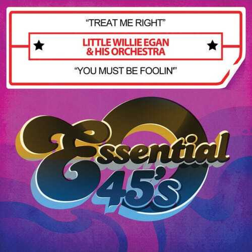 Willie Egan Treat Me Right CD