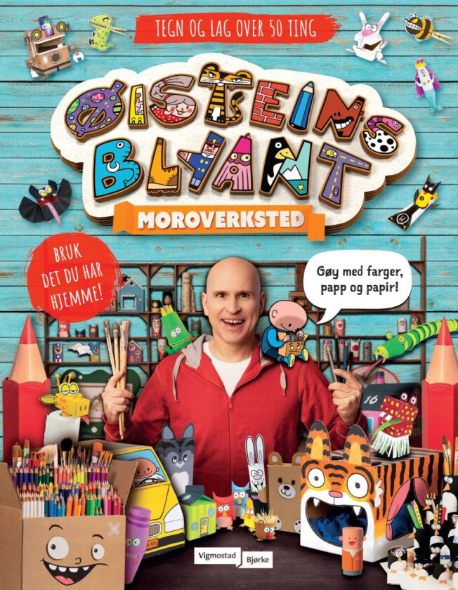Øisteins blyant: moroversksted av Marius Andersen, Øistein Kristiansen