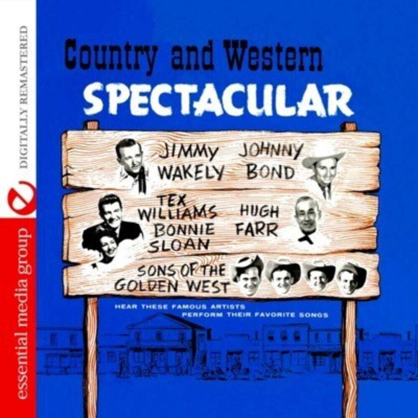 Diverse Artister Country & Western Spectacular / Var CD