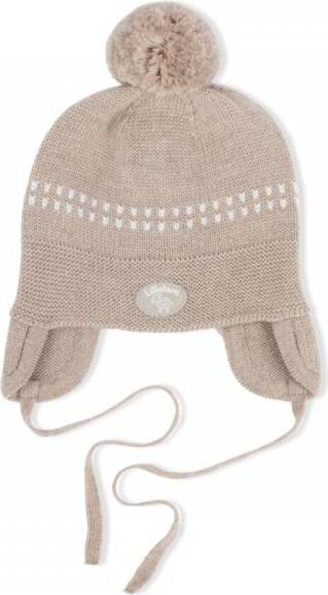 Lillelam - Lue Basic Med Snøring, Beige