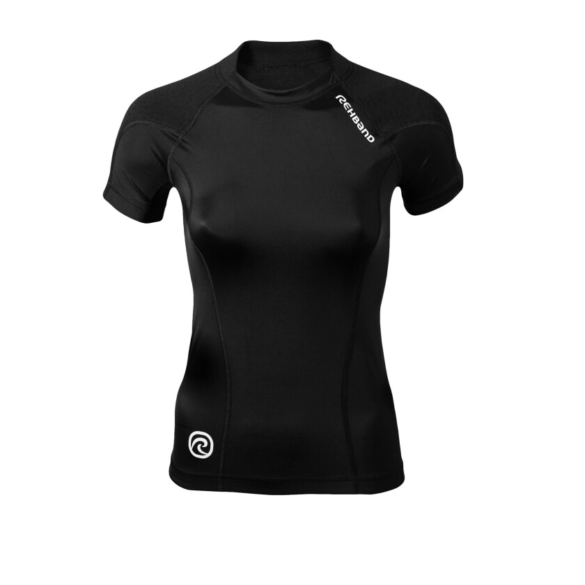 QD Thermal Zone-Top Women, t-skjorte dame BLACK