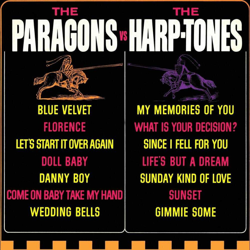 The Paragons & The Harptones Paragons Vs. The Harptones CD