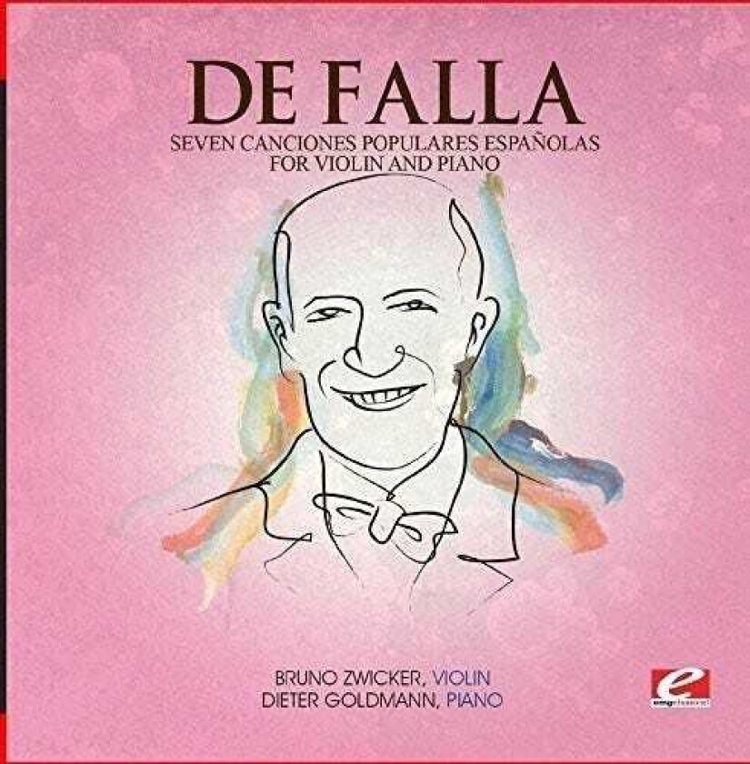 De Falla Seven Canciones Populares Espanolas Viol & Piano CD