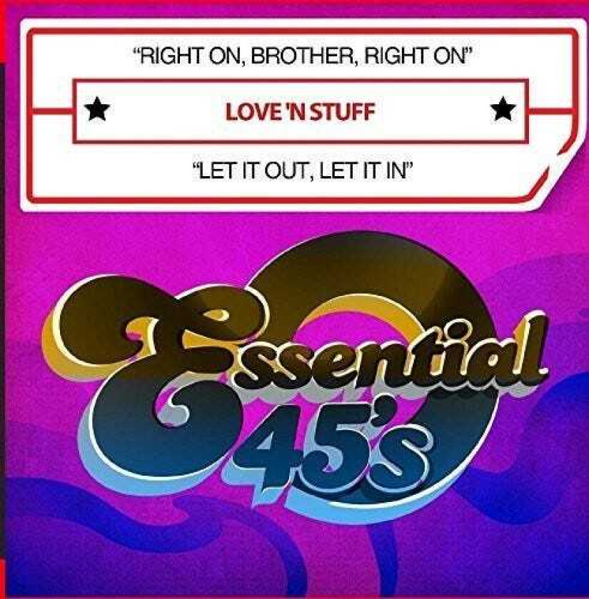 Love N Stuff Right On Brother Right On CD