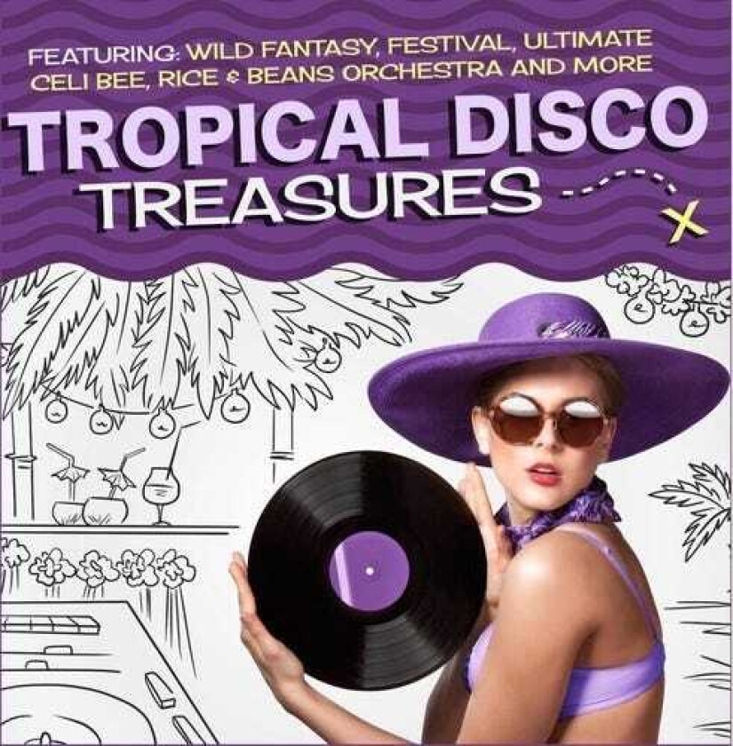 Diverse Artister Tropical Disco Treasures / Var CD