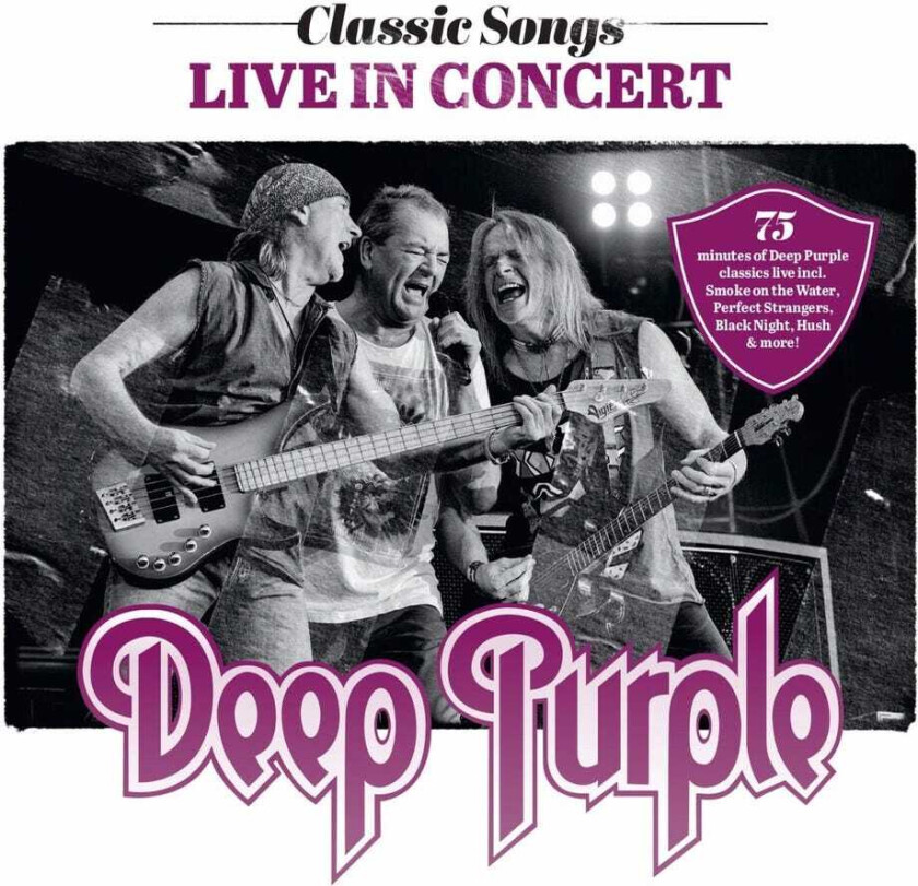 Deep Purple Classic Songs Live In Concert CD