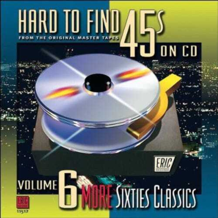 Diverse Artister Hardtofind 45's On Cd 6: More 60s Classics / Var CD