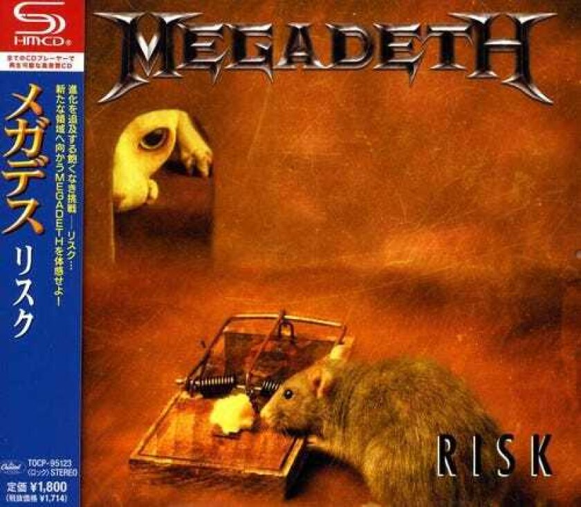 Megadeth Risk CD