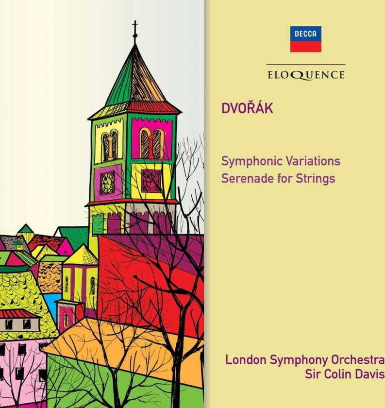 Colin Davis Dvorak: Symphonic Variations / Serenade For String CD