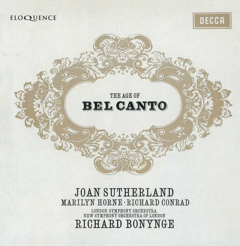 Joan Sutherland Age Of Bel Canto CD