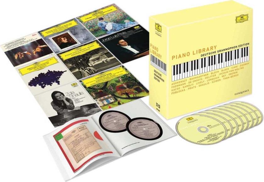 Diverse Artister Piano Library: Deutsche Grammophon Edition / Var CD
