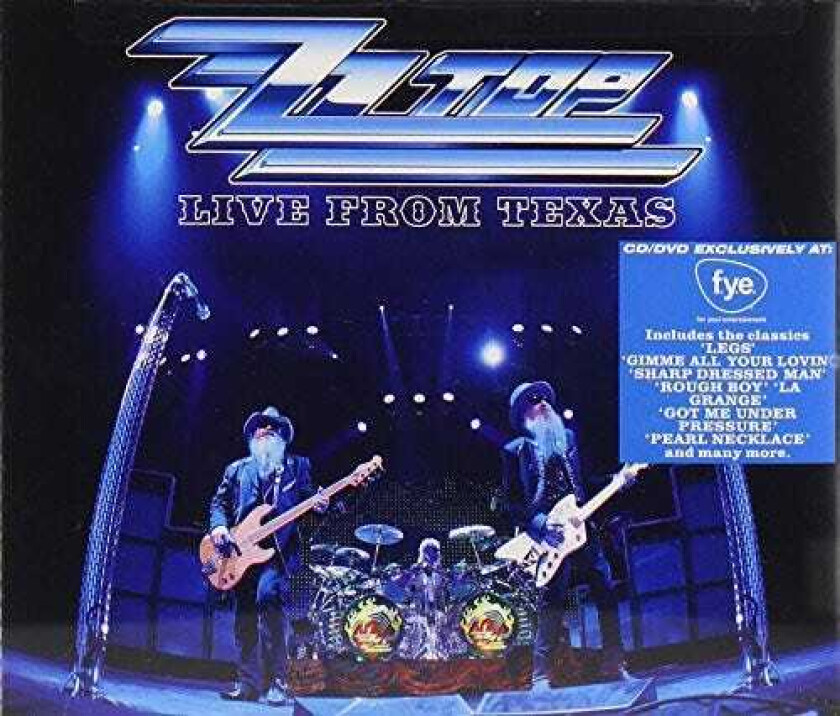 ZZ Top Live From Texas CD