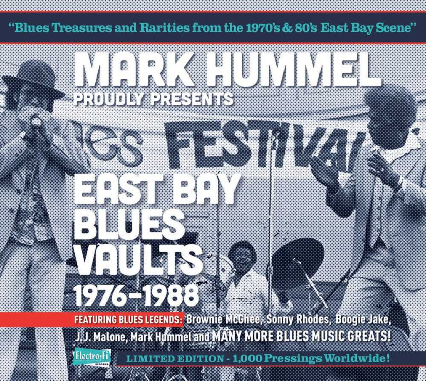 Mark Hummel Mark Hummel Presents East Bay Blues Vaults 197688 CD
