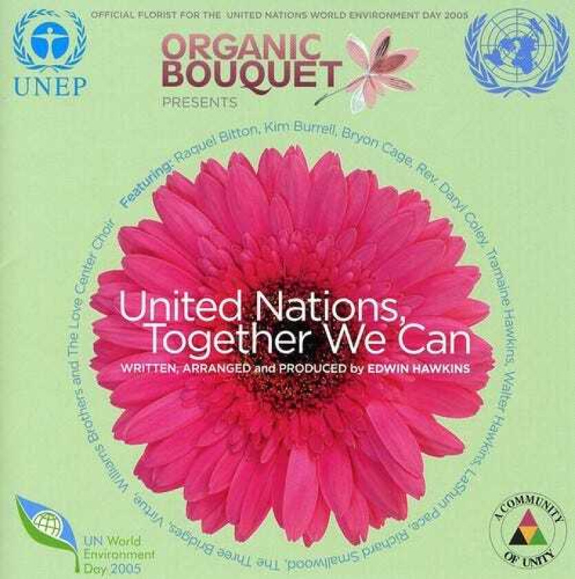 Diverse Artister United Nations Together We Can CD