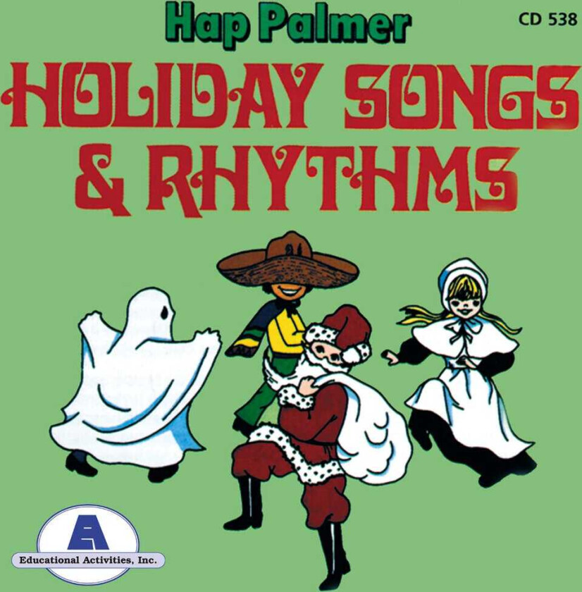 Hap Palmer Holiday Songs & Rhythms CD