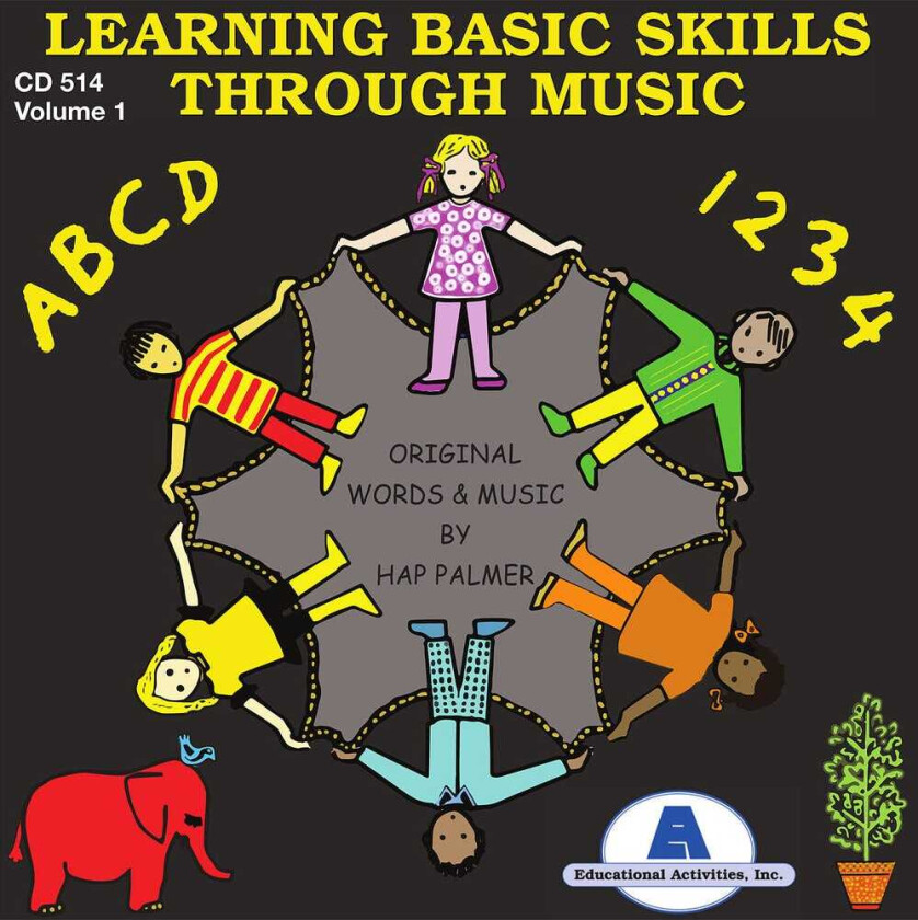 Hap Palmer Learning Basic Skills Through Music Vol. 1 CD