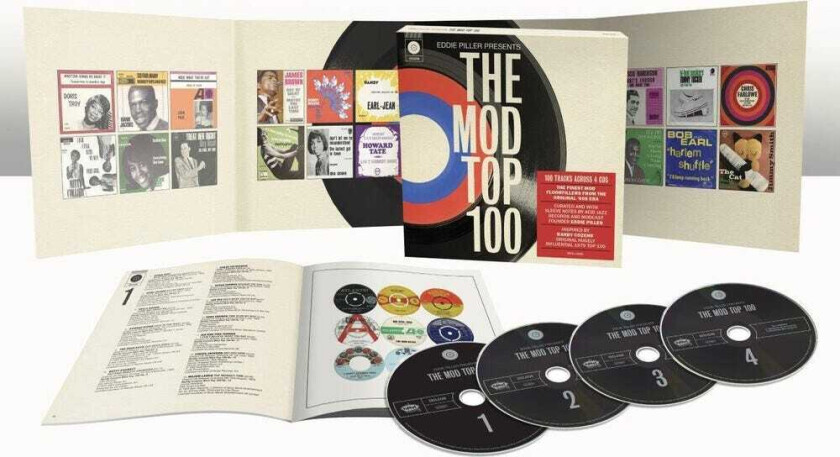 Diverse Artister Eddie Piller Presents The Mod Top 100 CD