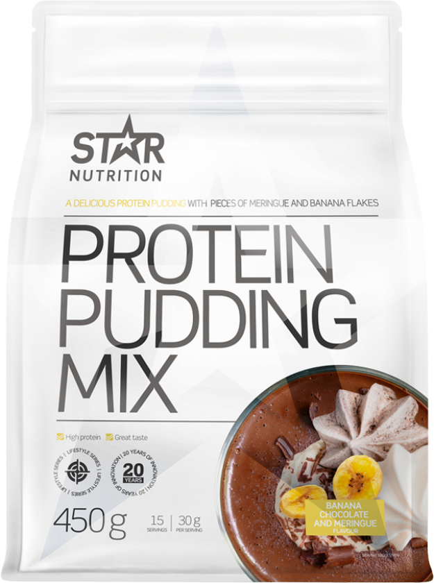Protein Pudding Marängsviss 450 g