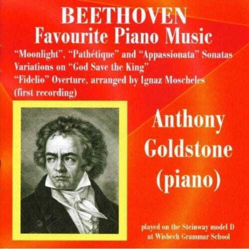 Anthony Goldstone Favorite Piano Music CD