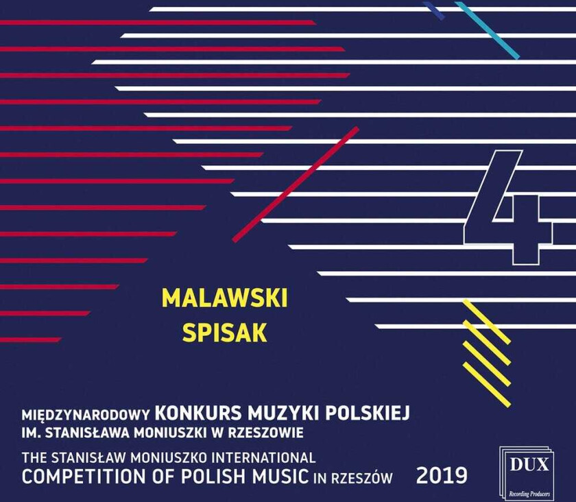 Diverse Artister, Malawski Spisak Moniuszko Competition 2019 4 CD