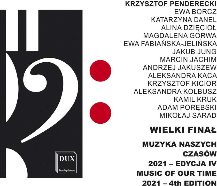 Diverse Artister, Aleksandra Kaca Muzyka Naszych Czasow Europejskie Centrum Muzyki CD