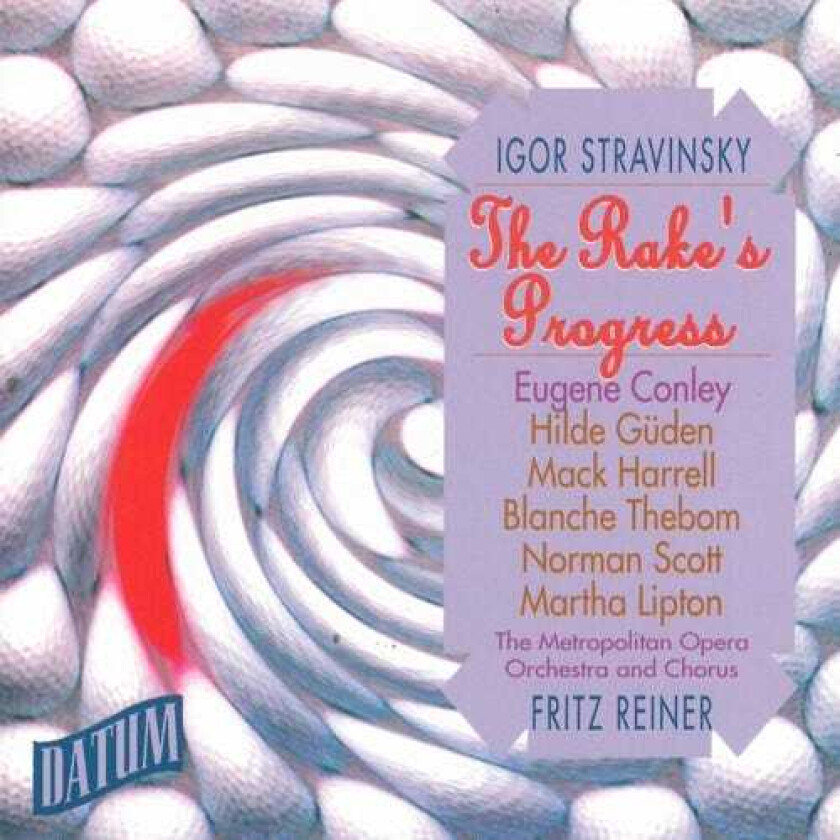 Stravinsky, Conley, Reiner Rake's Progress CD