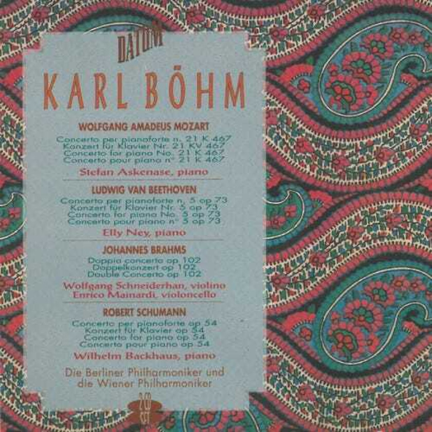 Karl Bohm Conducts Mozart & Beethoven CD